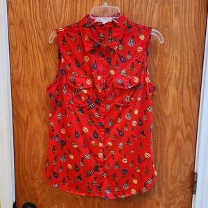 Edem & Olivia red top